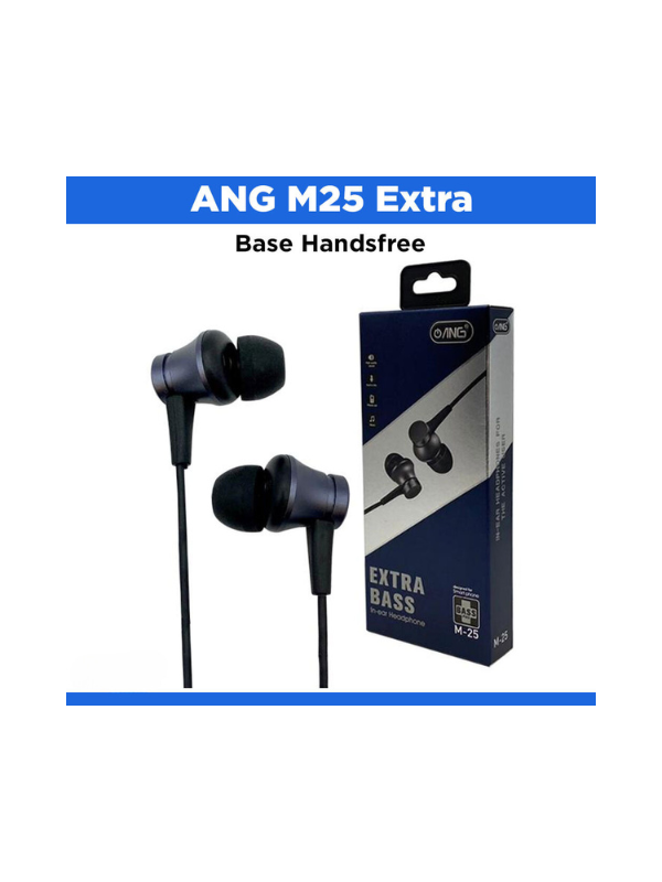 ANG M25 - Extra Bass Handsfree Earphones