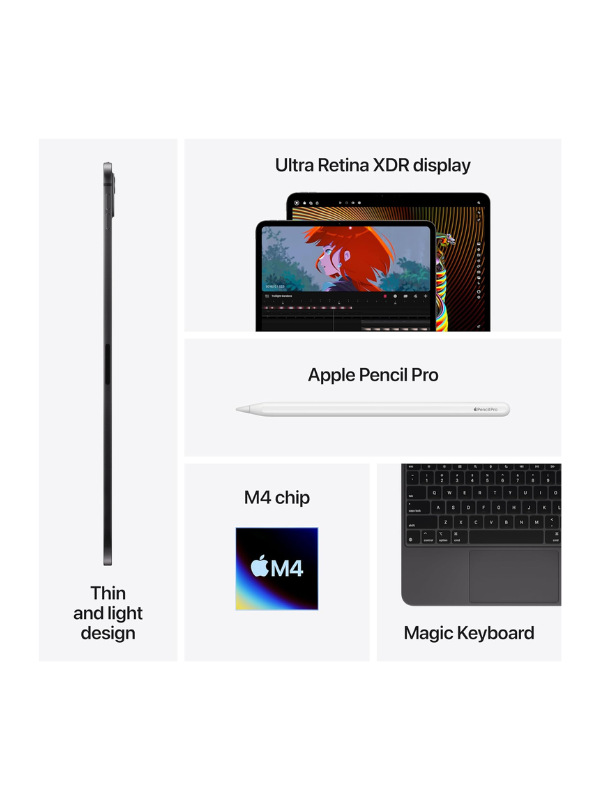 Apple iPad Pro 11" M4 Tablet (2024) - 512GB Storage