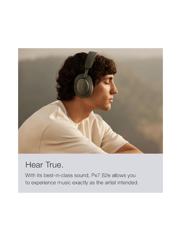 Bowers & Wilkins PX7 S2e - Advanced Noise Cancelling Headphones - Ocean Blue
