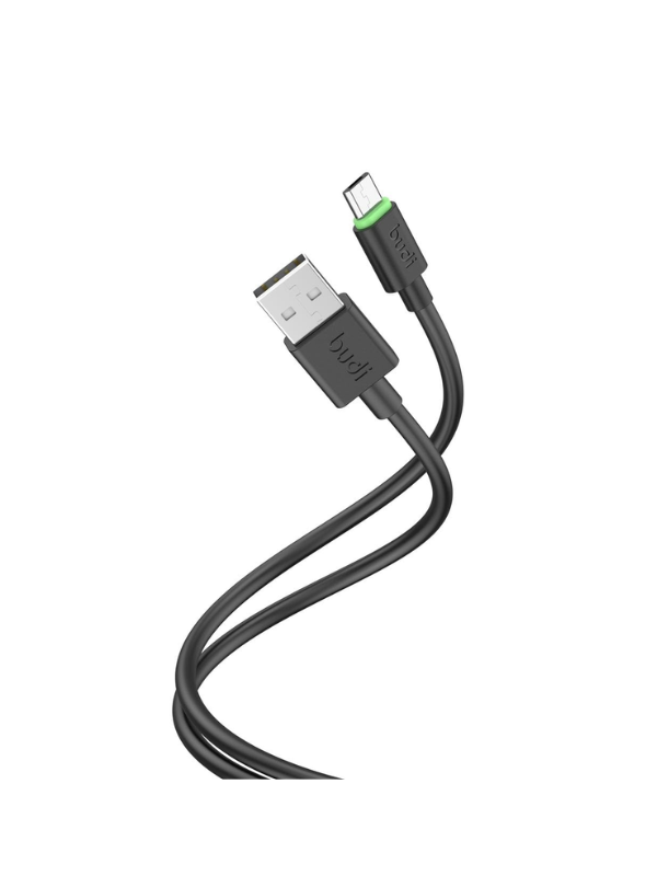 BUDI USB-A to Micro USB Cable - 1.2M - 2.4A Charging Cable