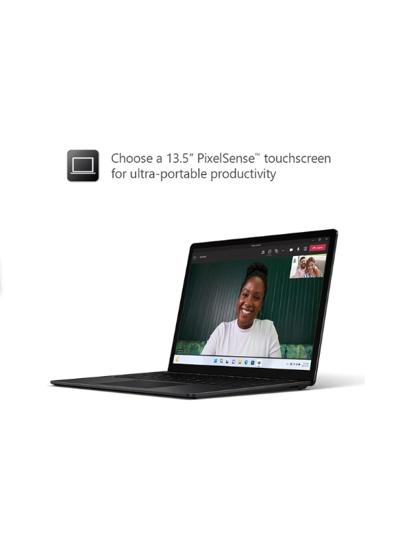 Microsoft Surface Laptop 5 - 13.5" Touchscreen, Intel i7, 16GB RAM, 512GB SSD - Platinum
