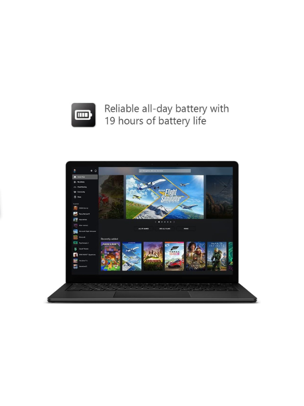 Microsoft Surface Laptop 5 - 13.5" Touchscreen, Intel i7, 16GB RAM, 512GB SSD - Platinum