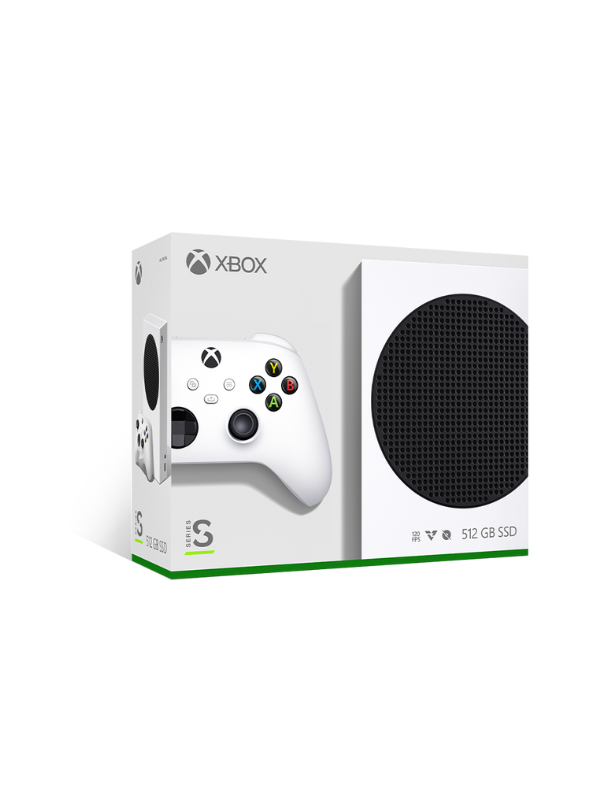Xbox Series S Gaming Console - 512GB All-Digital With Quick Resume & 120FPS