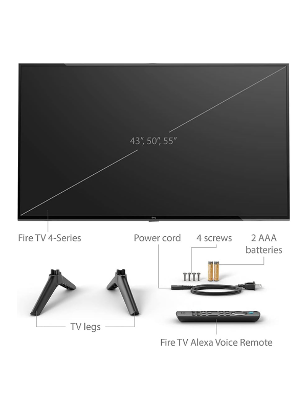 Amazon Series 4 - 55" 4K Fire TV - Ultimate Entertainment Bundle