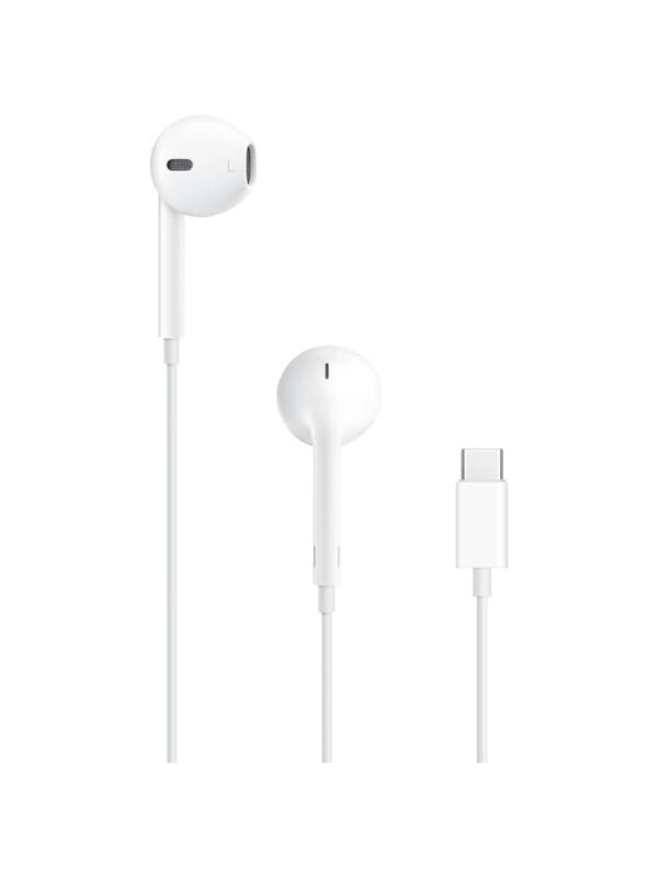 Apple Earphones with USB-C - High-Quality Audio & Built-in Microphone