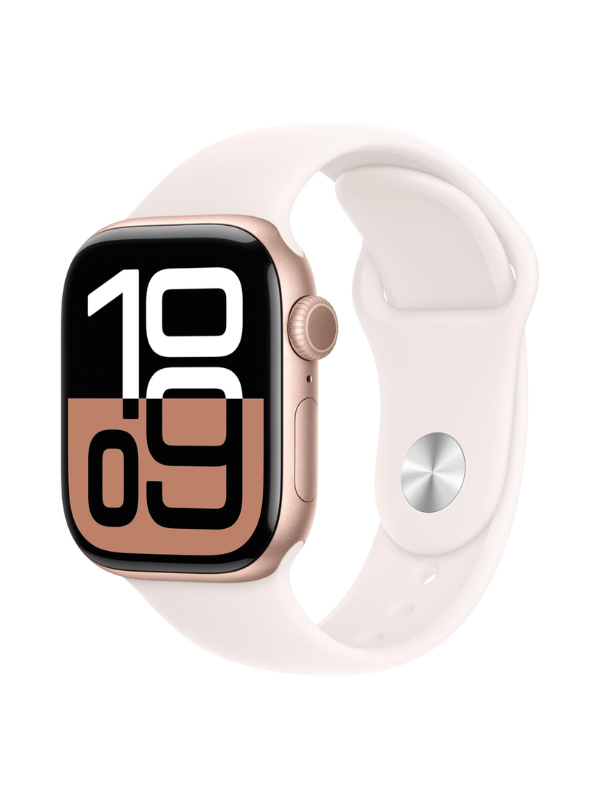 Apple Watch Series 10 GPS 42mm - Rose Gold Aluminium Case Smartwatch (S/M)