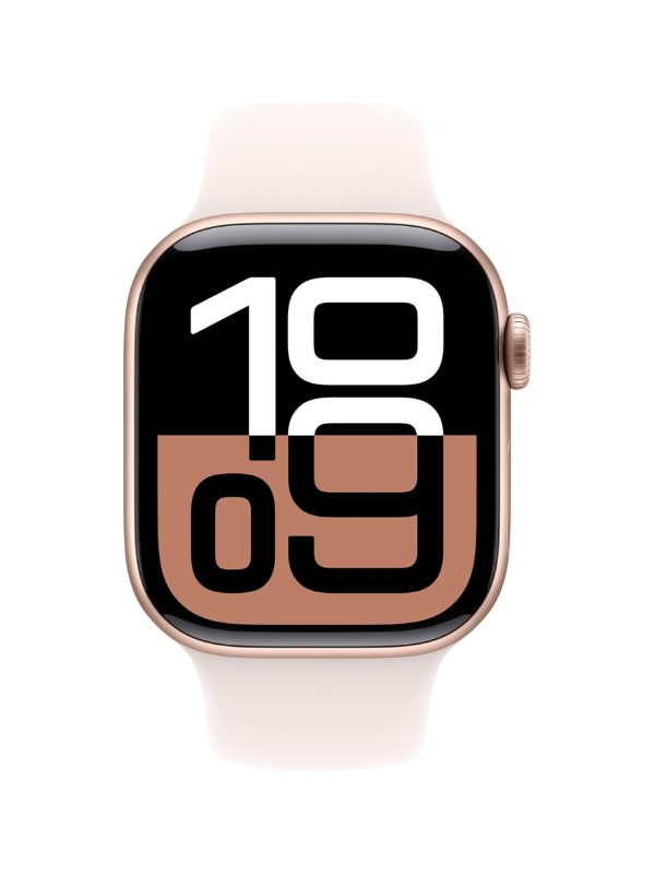 Apple Watch Series 10 GPS 42mm - Rose Gold Aluminium Case Smartwatch (S/M)