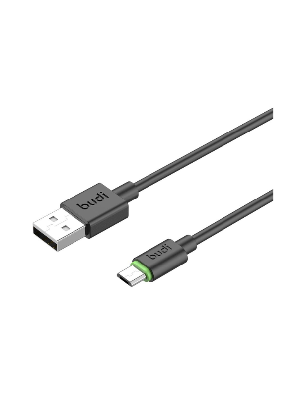 BUDI USB-A to Micro USB Cable - 1.2M - 2.4A Charging Cable