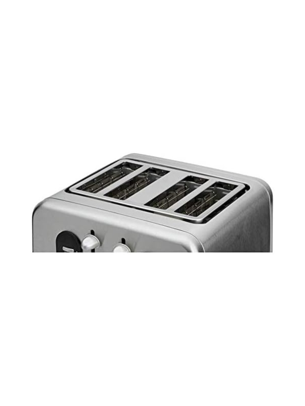 Cookworks 4 Slice Toaster - Stainless Steel