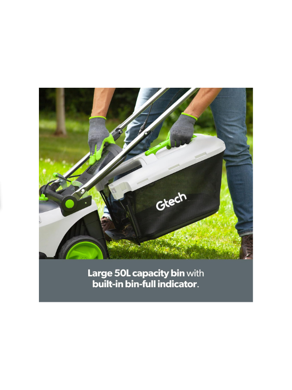 Gtech CLM50 Cordless Lawnmower - Powerful & Compact