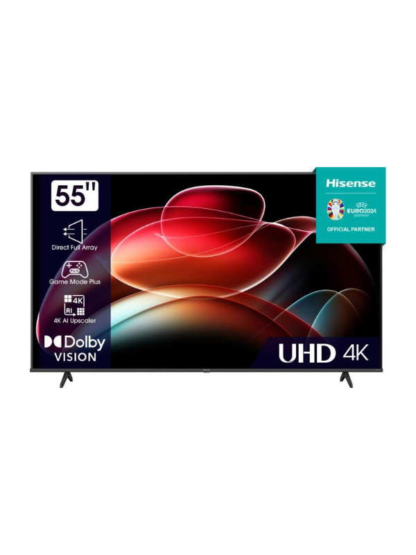 Hisense 55" UHD 4K Smart TV - Series 6 - Crisp & Clear