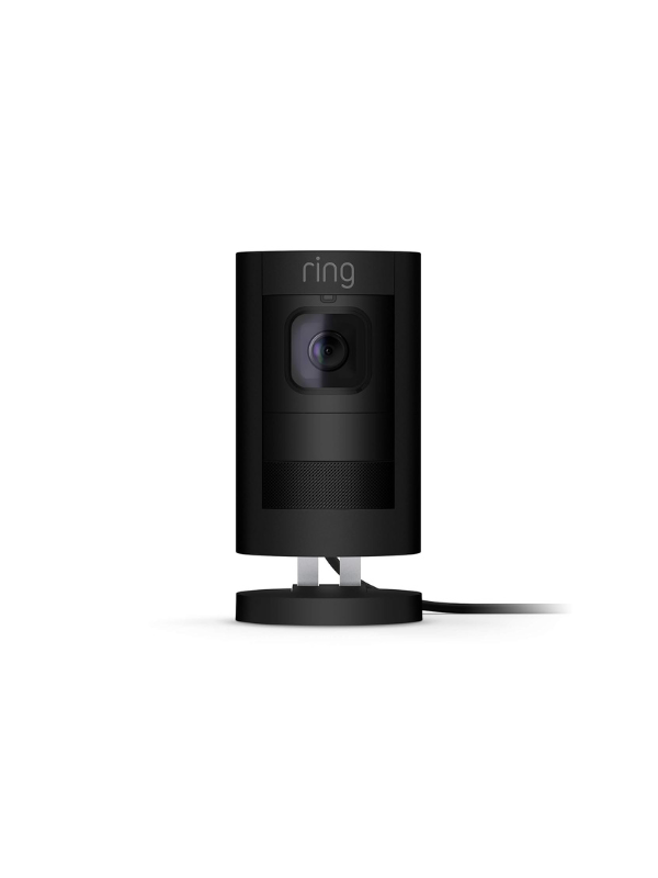 Ring Stick Up Cam Elite - Plug-in Security Camera - For Indoors & Outdoors Use - Black