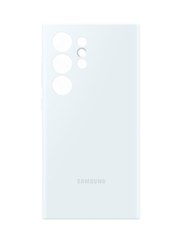 Samsung Galaxy S24 Ultra Silicone Case - Official, White, Durable