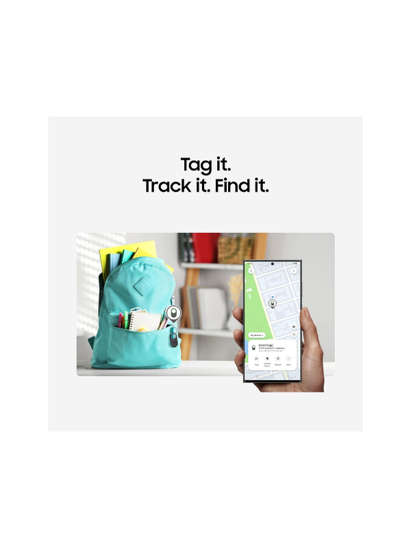 Samsung Galaxy SmartTag 2 Bluetooth Tracker - Find Lost Items Easily