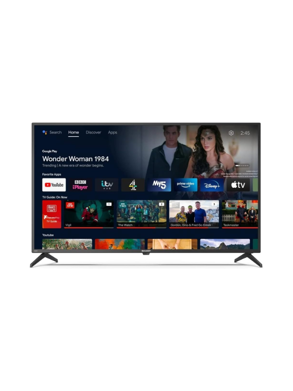 SHARP 40" Full HD LED Android Smart TV - Google Assistant & 3 HDMI Ports