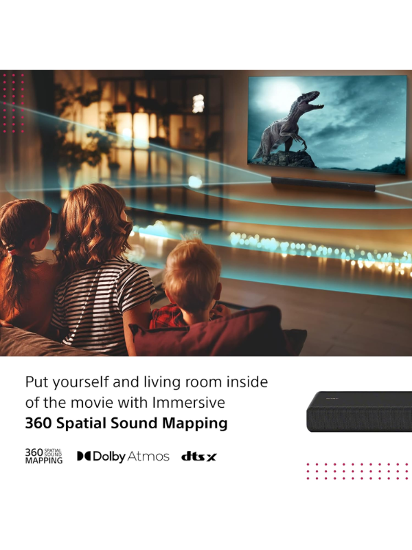 Sony HT-A3000 - 3.1" Dolby Atmos Soundbar Experience