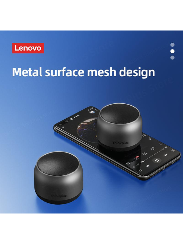 ThinkPlus Lenovo BT Speaker K30 - Bluetooth 5.0, Portable, 3W Sound